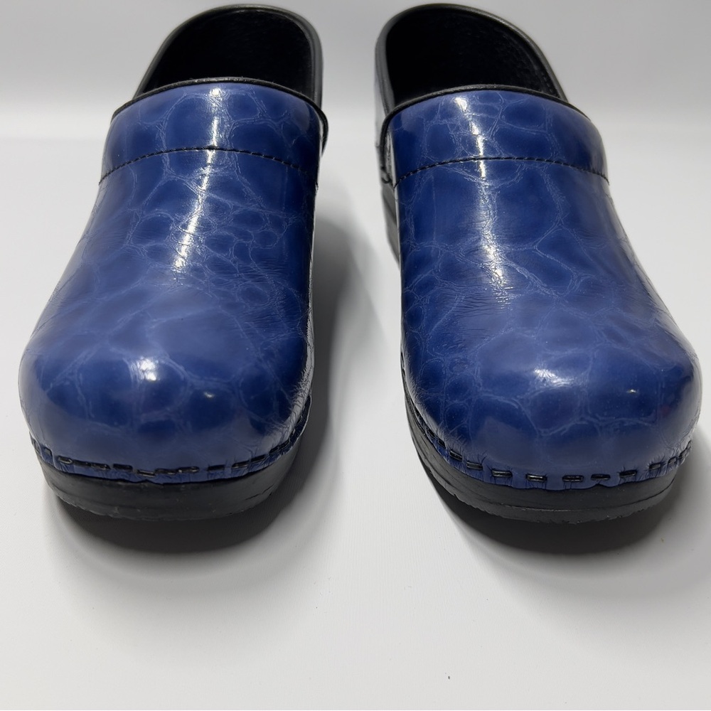 Sanita Ariana Professional Blue stapled Slip-On Work Clog Shoes EU 36 YS 5 - Picture 3 of 8